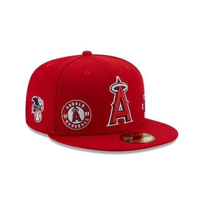 Sapca New Era Los Angeles Angels MLB Multi 59FIFTY Fitted - Rosii